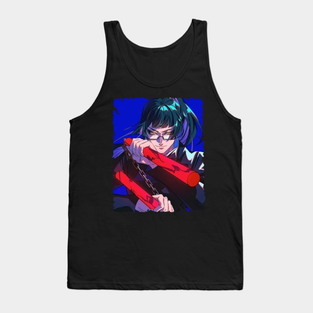 MAKI ZENIN MERCH VTG Tank Top by rackoto